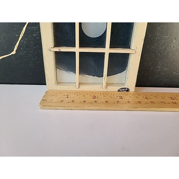 Vintage Christmas Ornament Window Scene - Picture 5 of 10